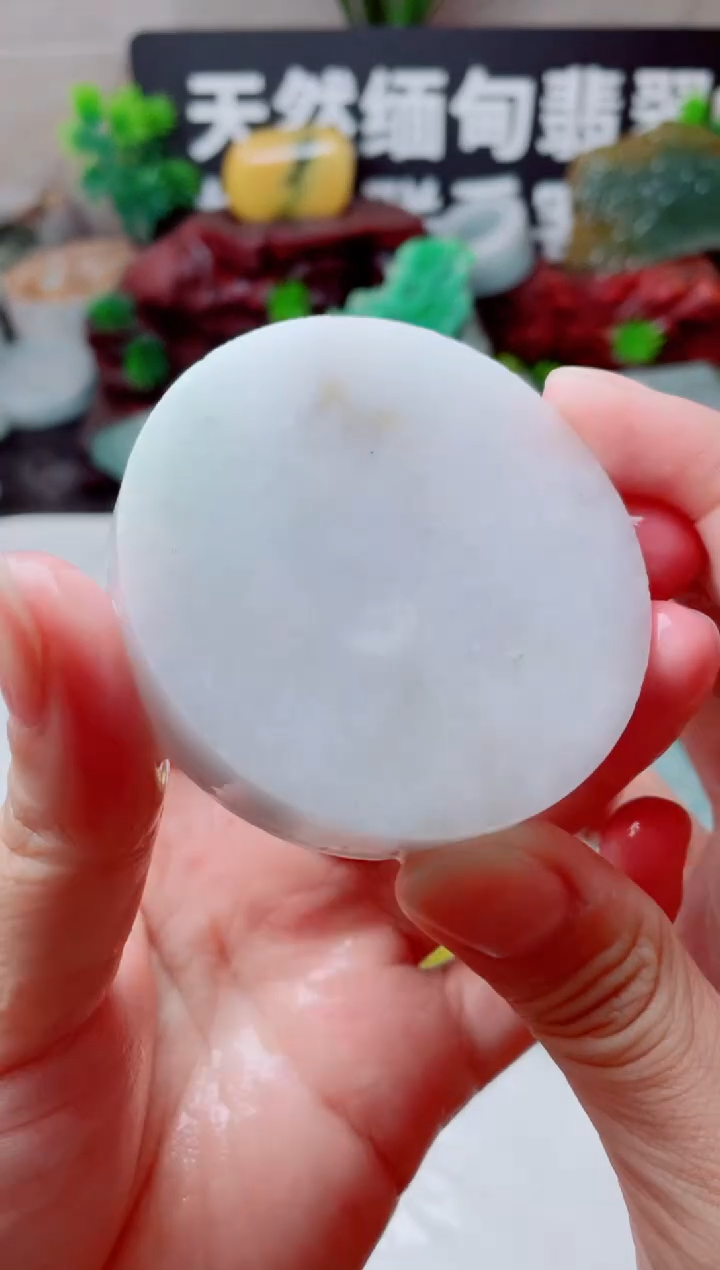 翡翠未镶嵌颈饰4740.....