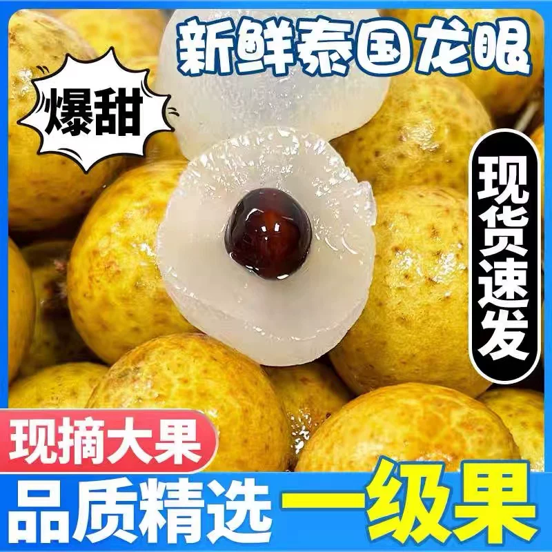 2025泰国龙眼大果桂圆新鲜一整箱当季热带水果爆甜现摘包邮