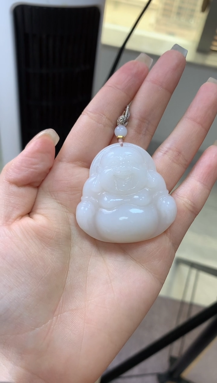 【闪购商品】和田玉颈饰未镶嵌吊坠45mm