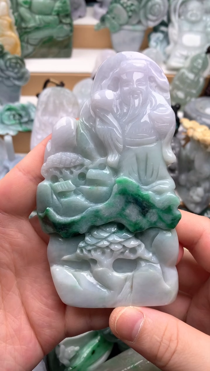 吊坠(不含链)未镶嵌翡翠1