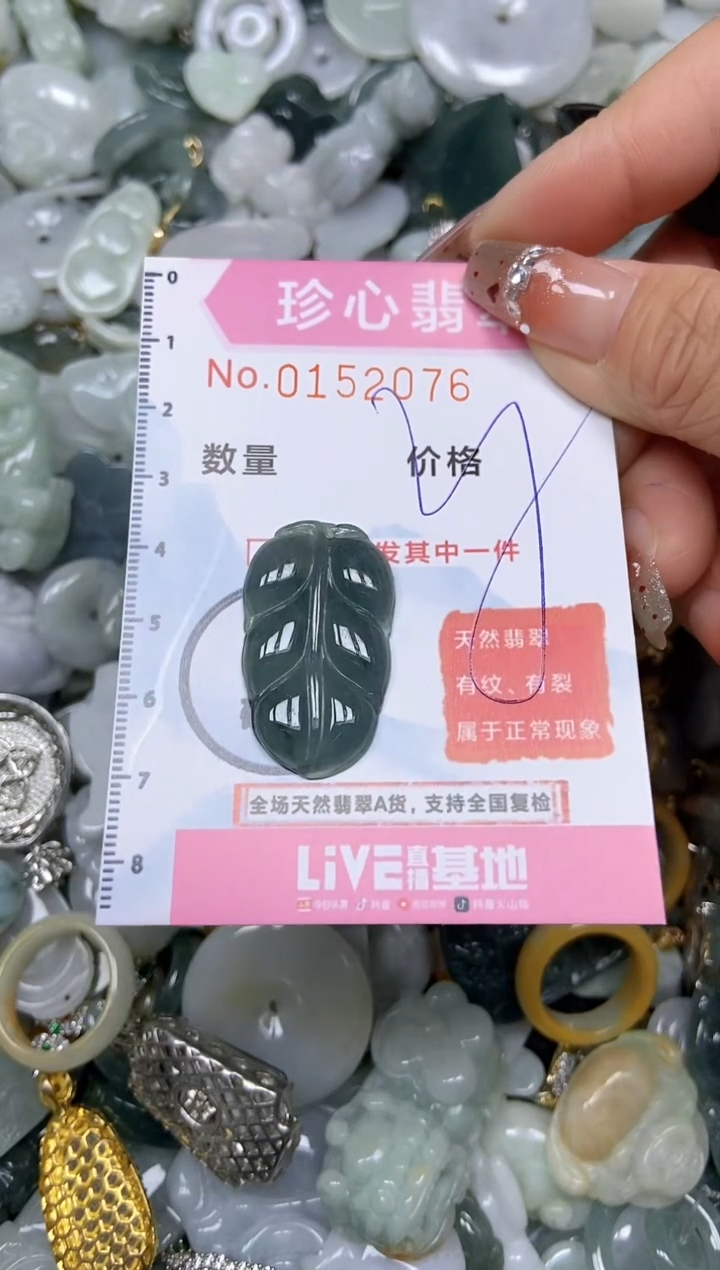 【闪购商品】翡翠颈饰未镶嵌闪购链接0152076