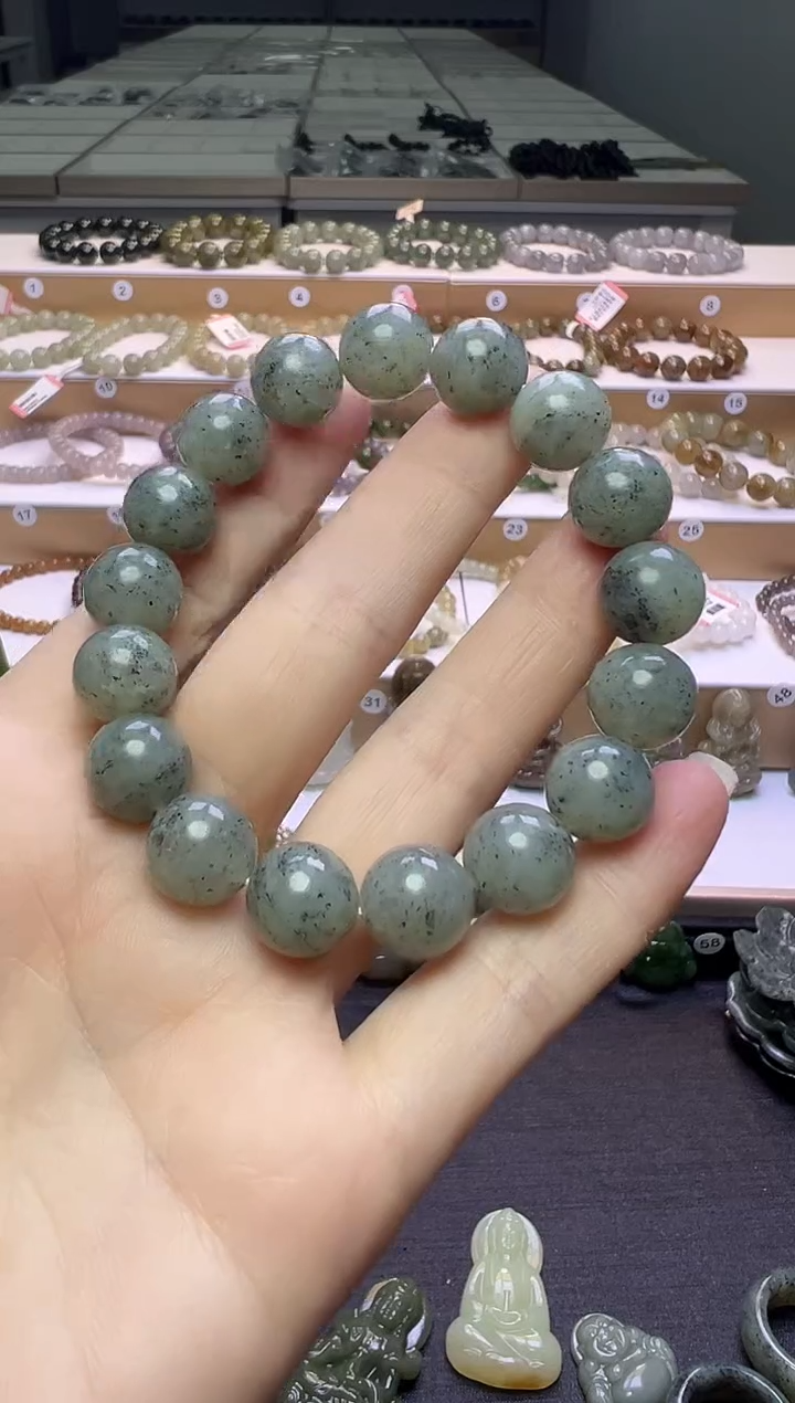 颈饰未镶嵌和田玉239号链接卡12mm