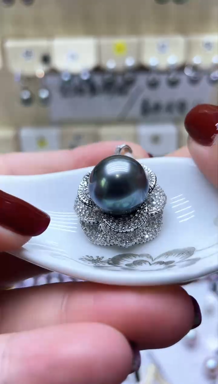 【闪购商品】海水珍珠颈饰未镶嵌大溪地吊坠