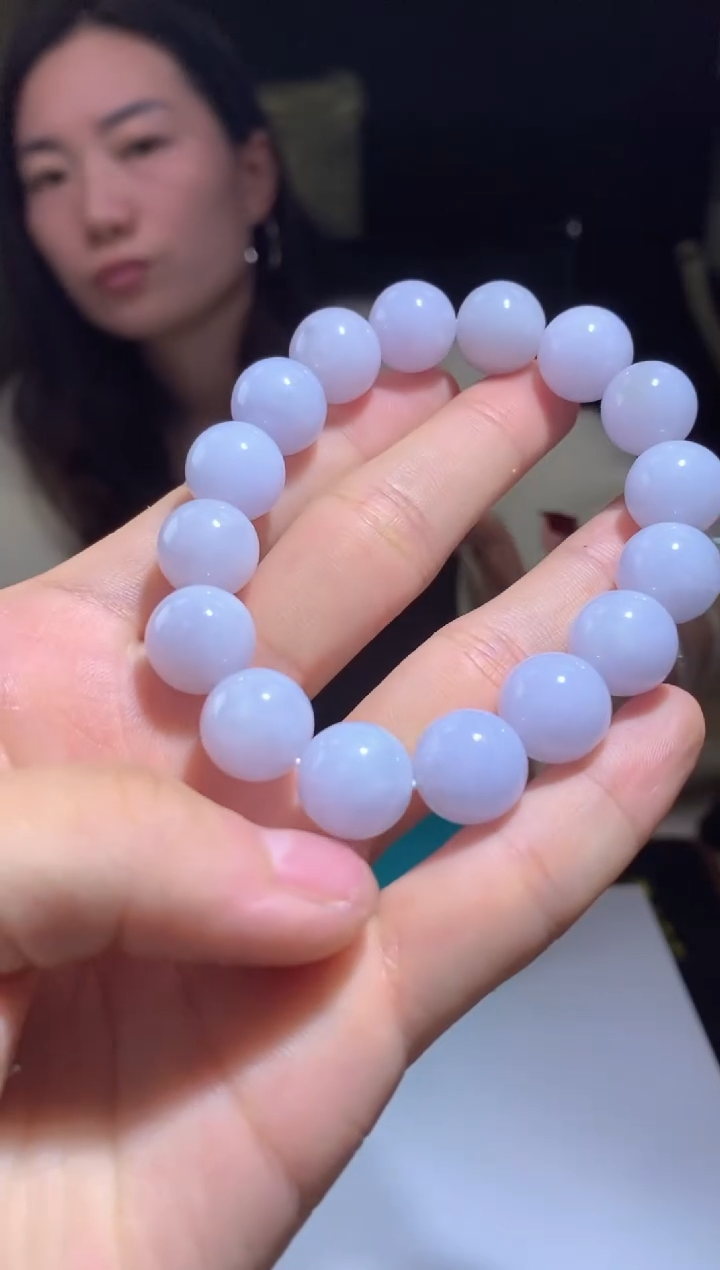 未镶嵌手链翡翠天然缅甸珠串拍一发一