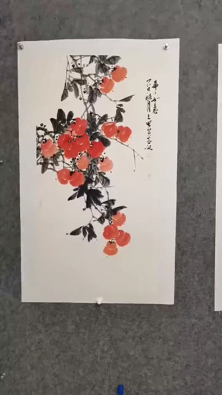 事事如意100*50cm竖幅