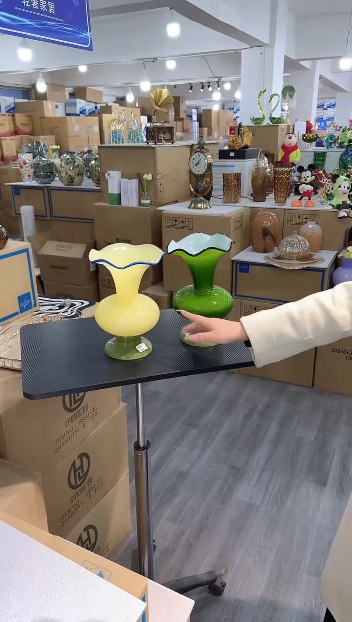 【闪购商品】琉璃玖月花器B-品4-颜色随机一个