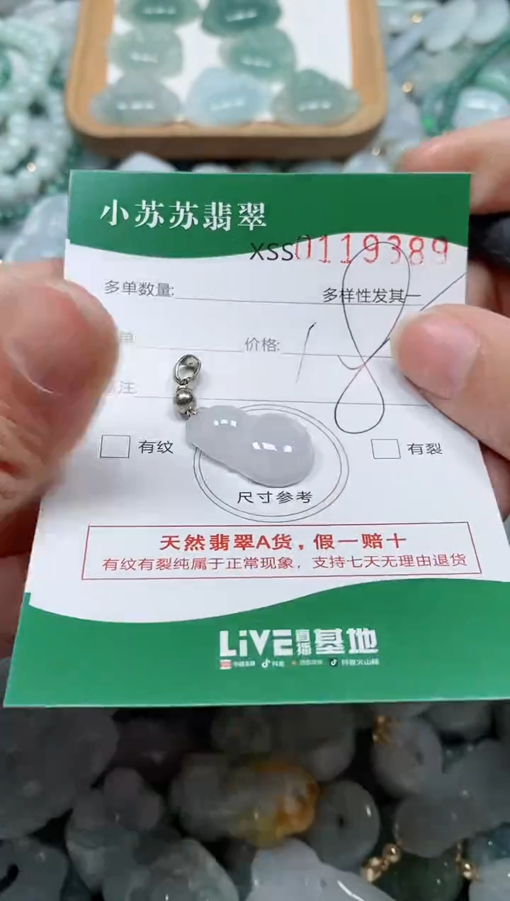 【闪购商品】翡翠颈饰未镶嵌闪购商品0119389