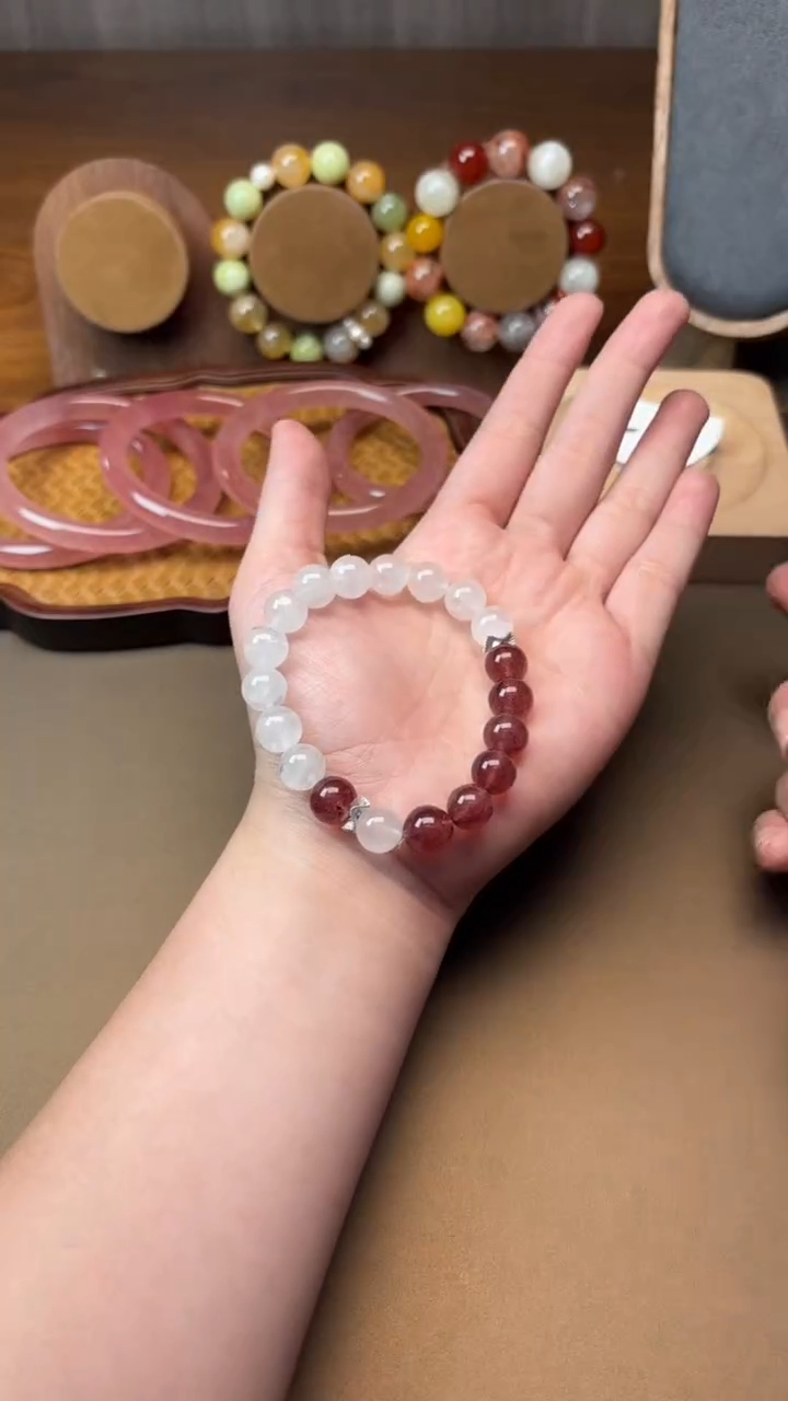 未镶嵌手串水晶1