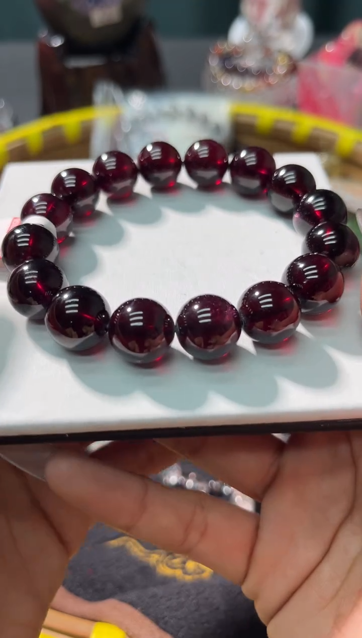 【闪购商品】石榴石（紫牙乌）手链未镶嵌304多样性发其一/13+