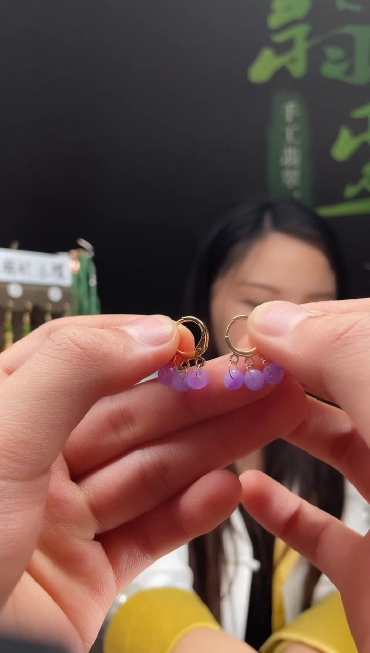 【闪购商品】翡翠耳饰合金0297翡翠饰品