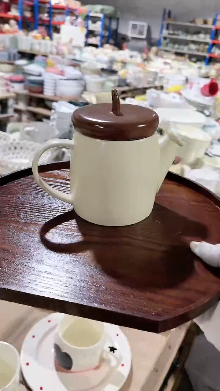 【闪购商品】瓷片茶壶微瑕 凑满20元包邮