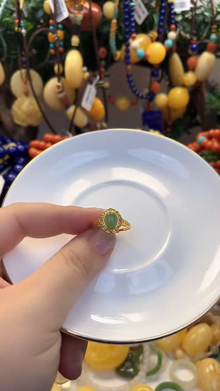 【闪购商品】和田玉戒指未镶嵌戒指