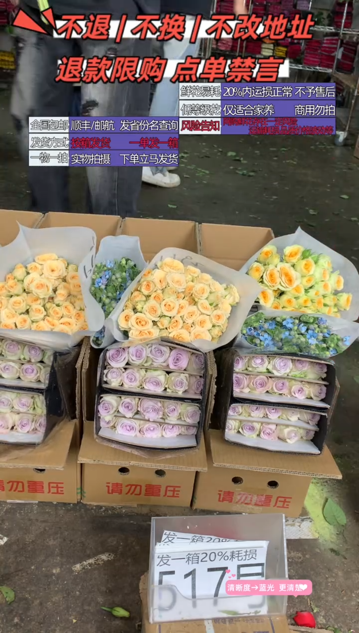 517号♥含20%耗损发一箱