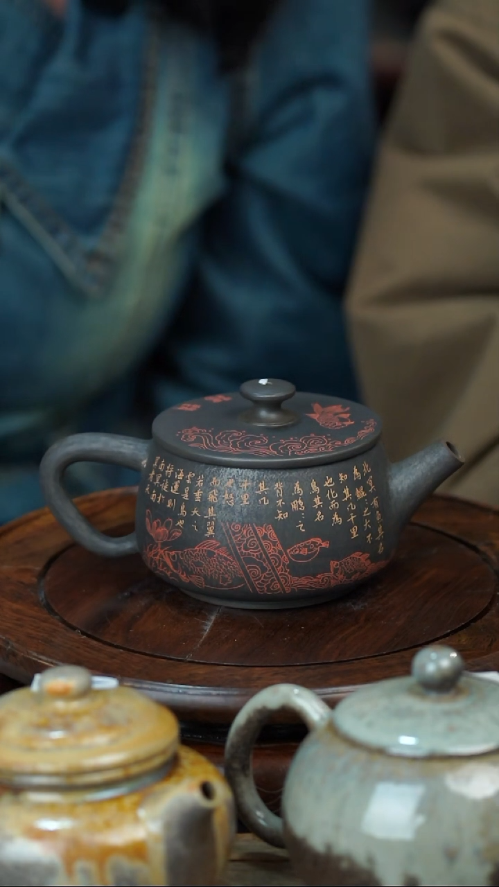 壶黄倩建水紫陶完品279