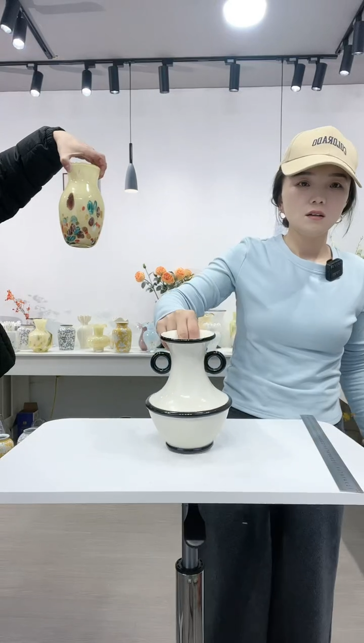 【闪购商品】陶瓷415 双耳黑白