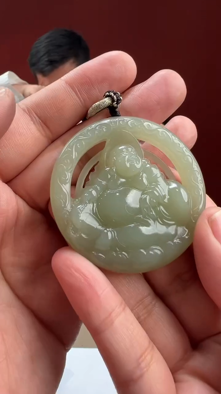 【闪购商品】定制和田玉多样性发货怕一发一 04107