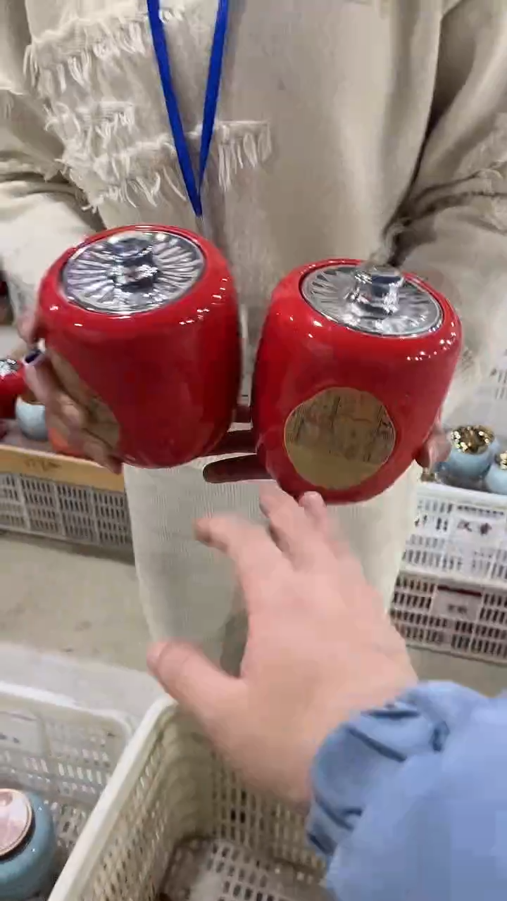 【闪购商品】摆件陶瓷茶叶罐存茶罐密封罐红茶绿茶储存罐