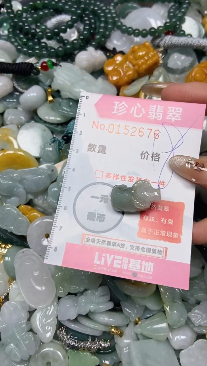 【闪购商品】翡翠颈饰未镶嵌闪购0152676