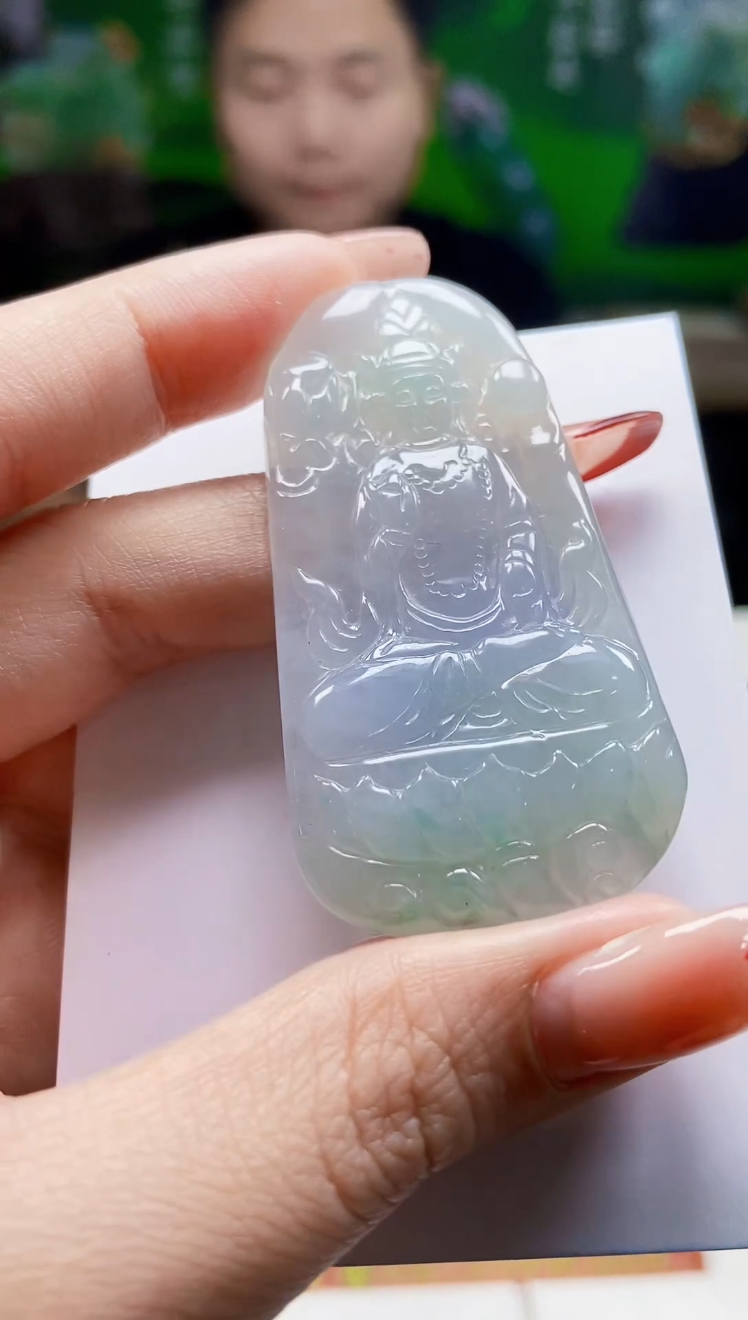 颈饰未镶嵌翡翠翡翠A货