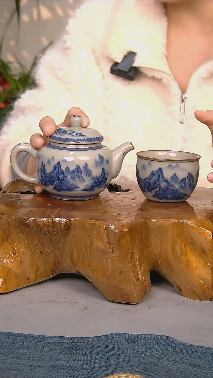 【闪购商品】简装家用款2件套 陶瓷家用茶具系列