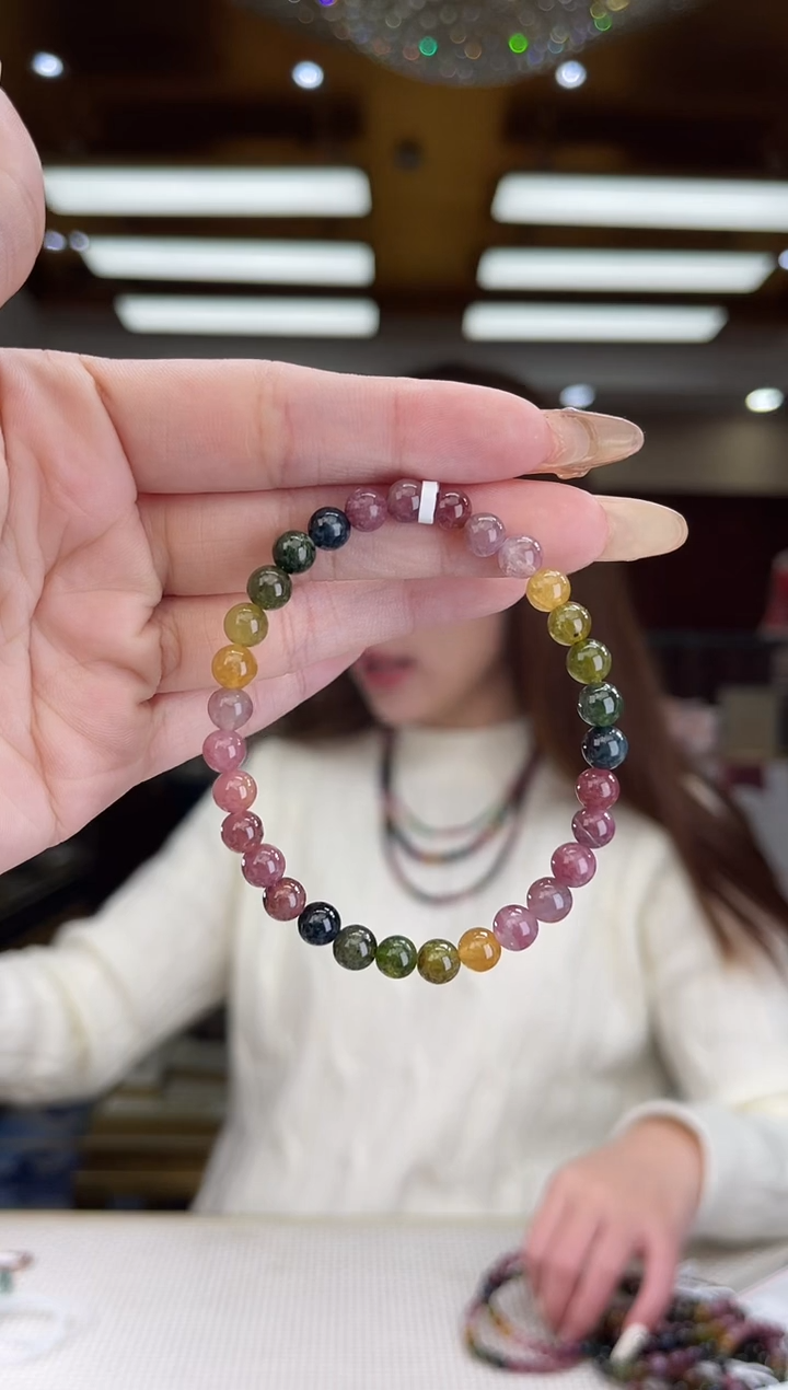 【闪购商品】碧玺/未镶嵌6mm+碧玺单圈多样性发货21