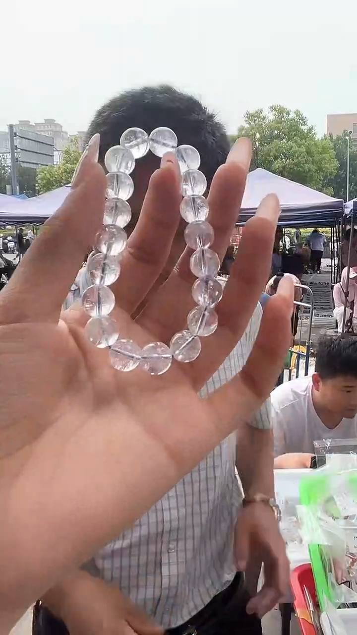 水晶手链未镶嵌天然手串多样性发一10mm