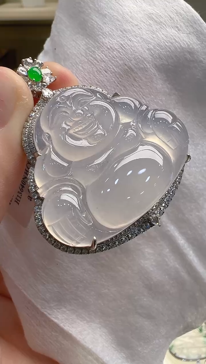 【闪购商品】翡翠吊坠(不含链)18K金镶嵌多样性发货拍一发一