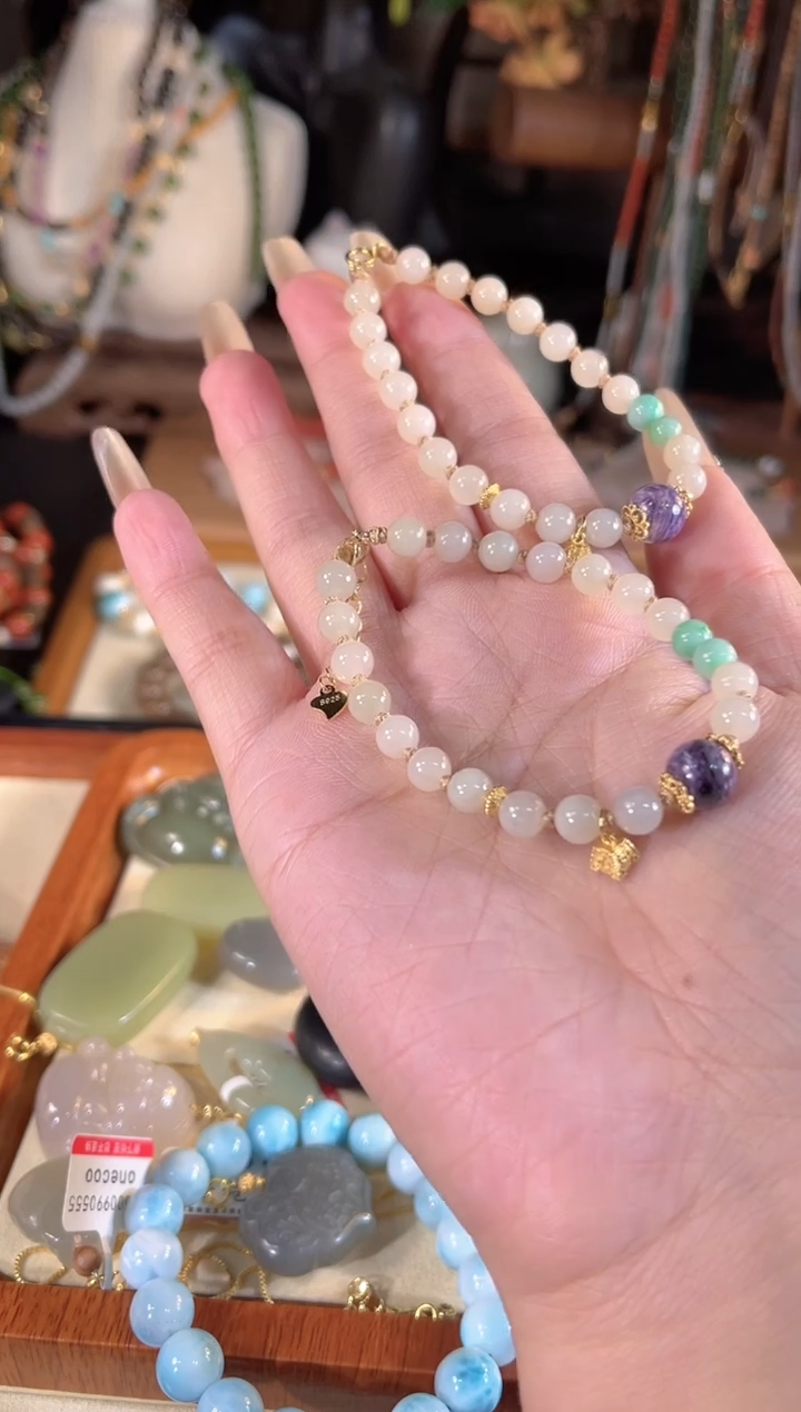 【闪购商品】和田玉手链银S925镶嵌多样性发货其一