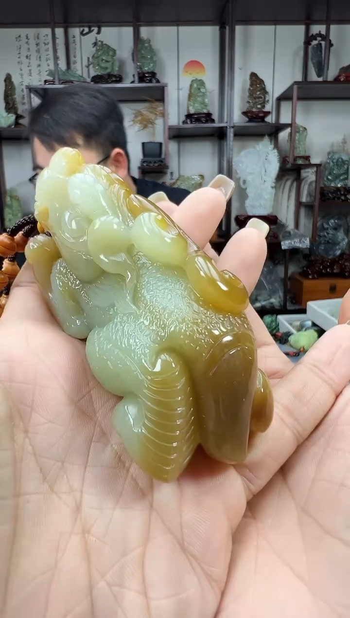 未镶嵌和田玉把件我***宇1
