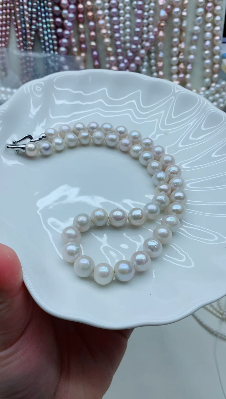 淡水珍珠未镶嵌颈饰淡水珍珠项链