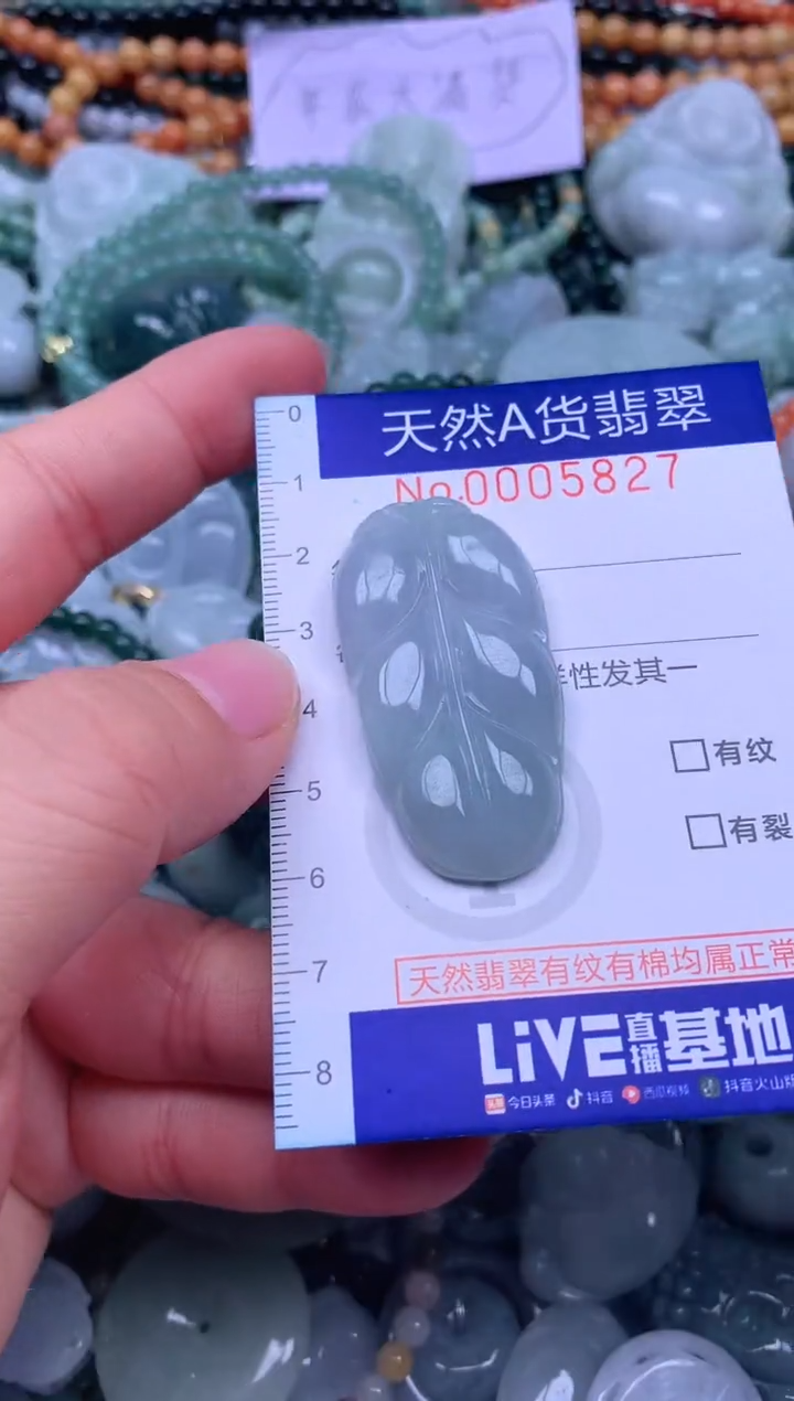 颈饰未镶嵌翡翠天然翡翠