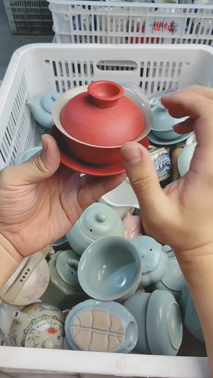 【闪购商品】微微瑕茶杯茶碗茶壶