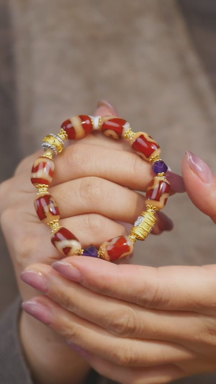 【闪购商品】玛瑙/玉髓手串未镶嵌多样性发一