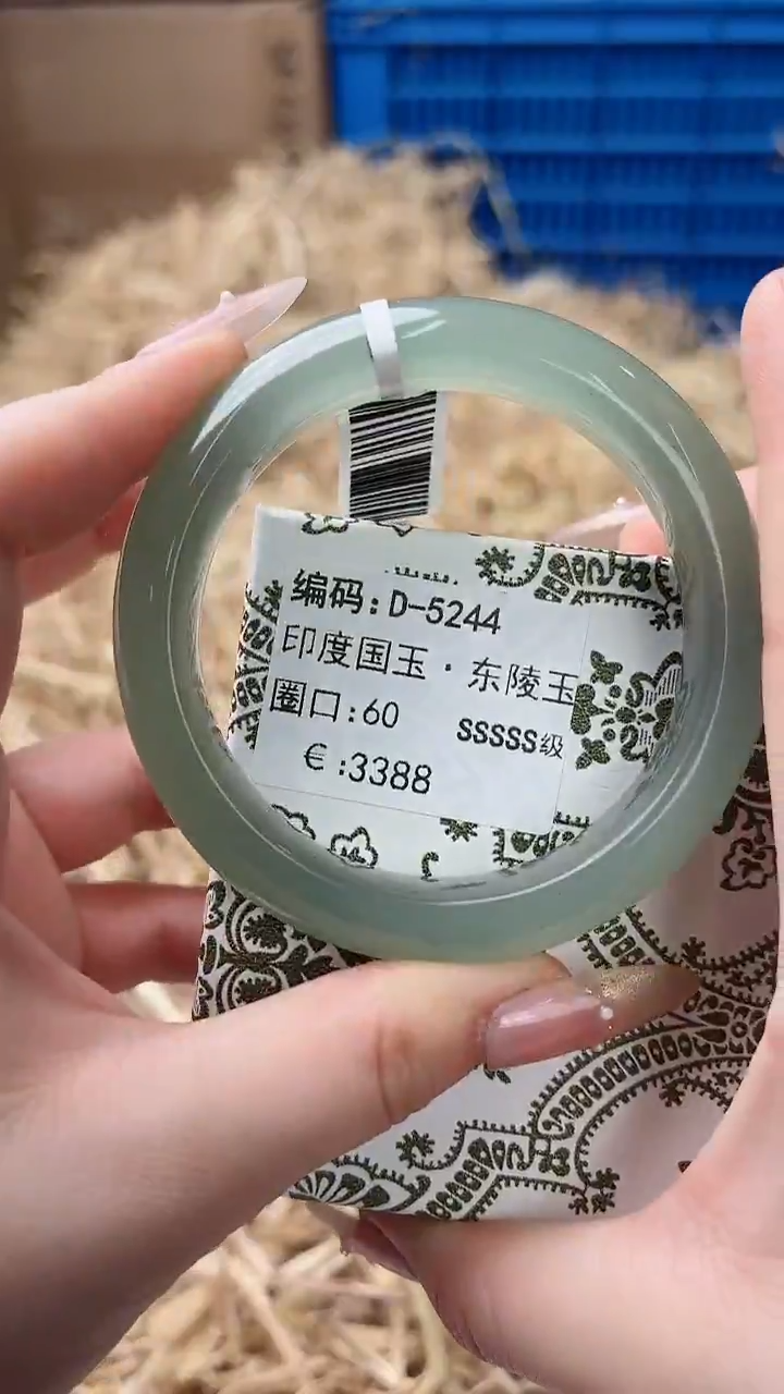 未镶嵌手镯石英质玉D-5244