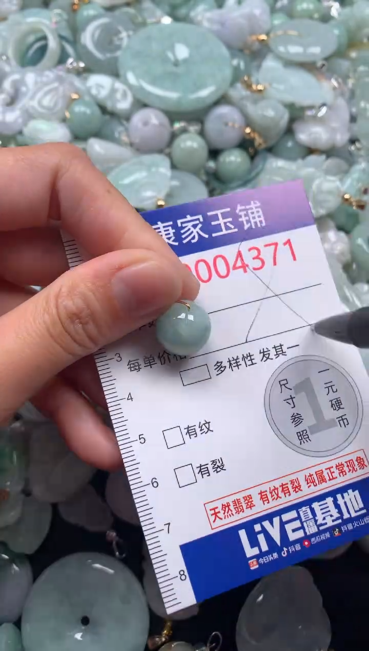 颈饰未镶嵌翡翠4371