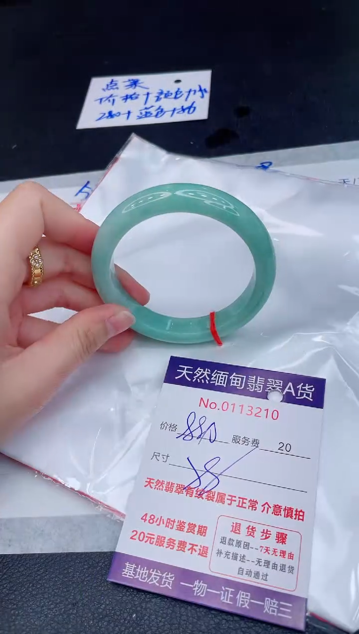 未镶嵌手镯翡翠880