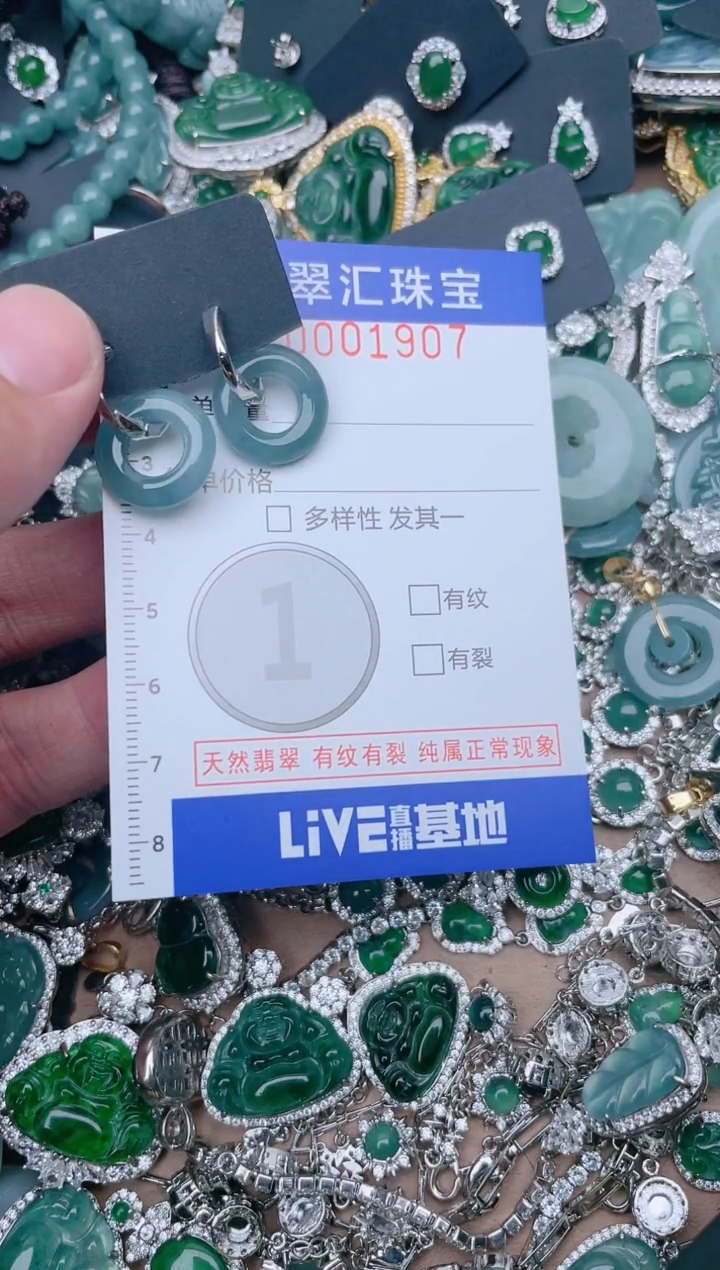 【闪购商品】翡翠颈饰未镶嵌1907.....