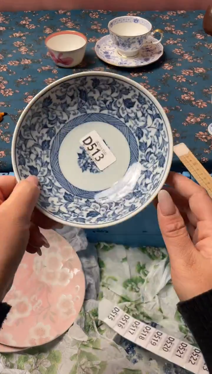 瓷片小*糕瓷器瓷器D513
