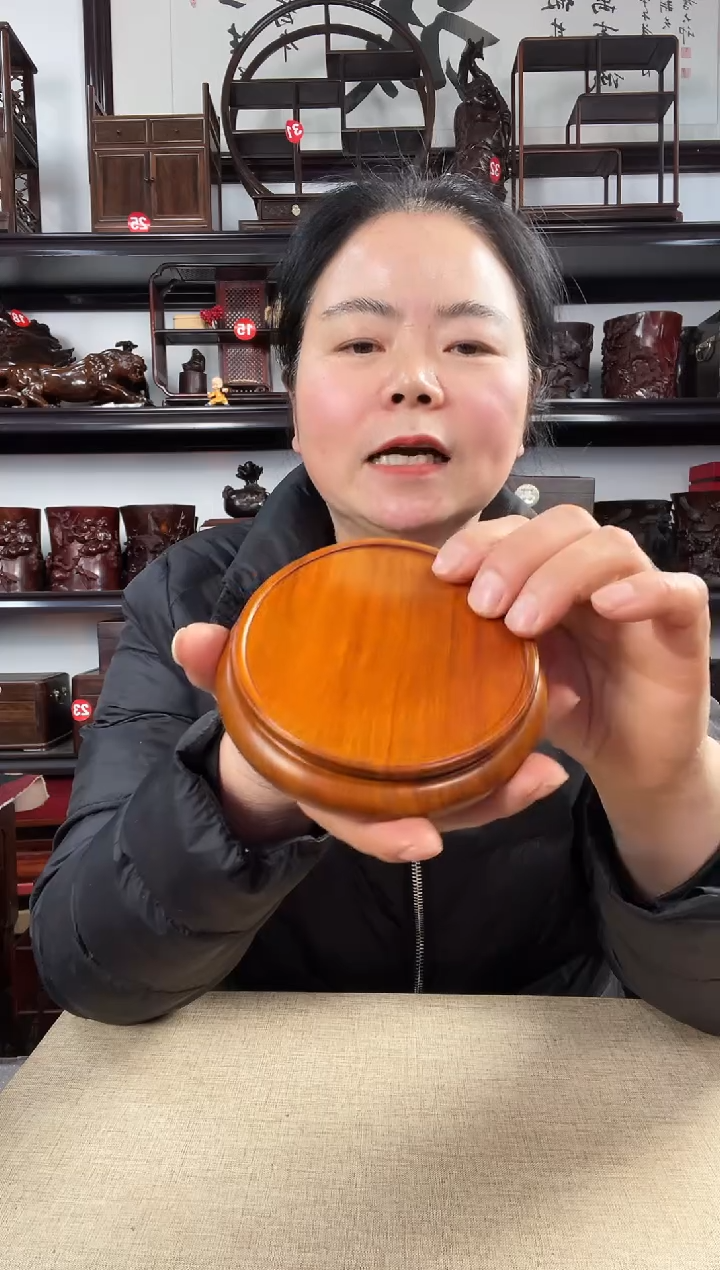 木黄圆老李红木工艺品