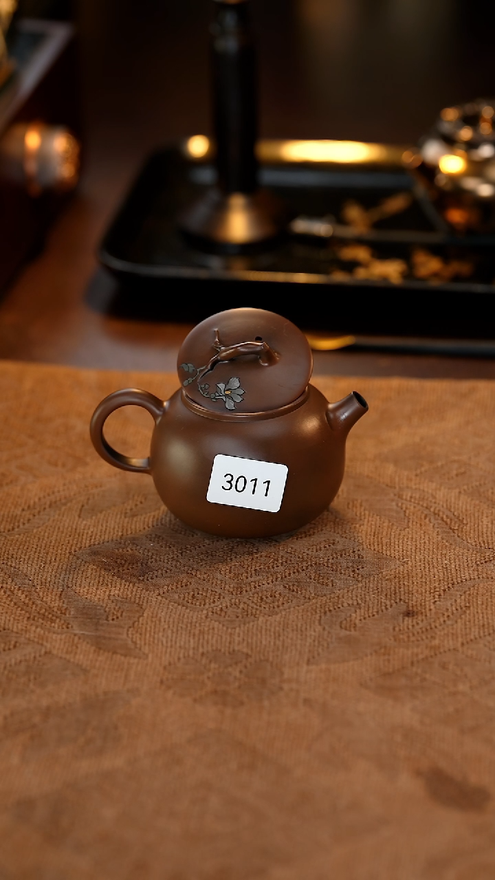 【闪购商品】雲梦茶器紫陶小壶3011