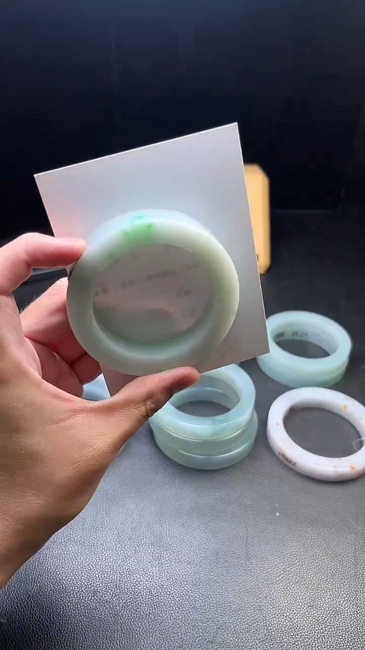 定制翡翠手镯未镶嵌铃*定制