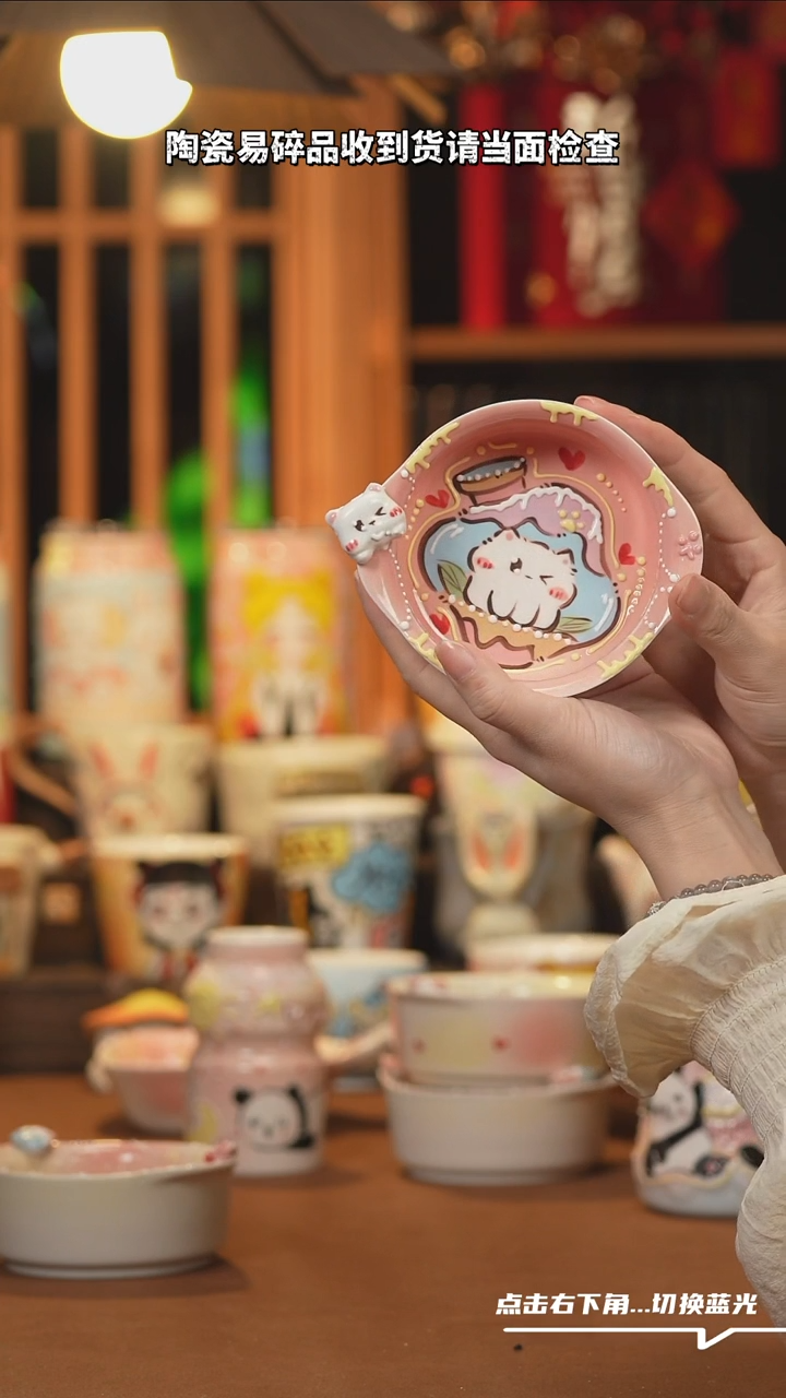 【闪购商品】摆件B665文创纯手工手绘