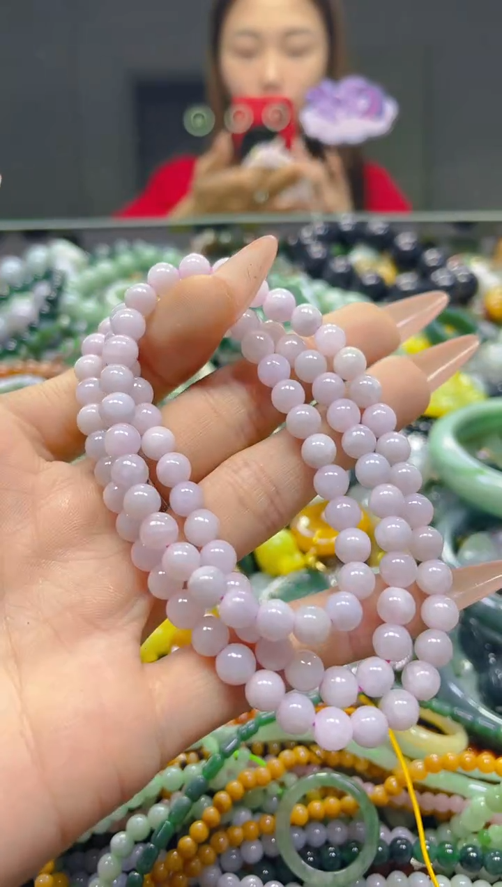 颈饰未镶嵌翡翠6MM