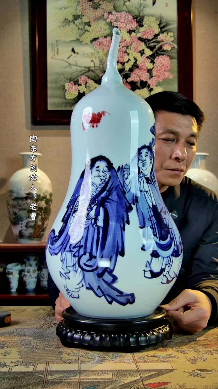 【闪购商品】其他景德镇陶东方陶瓷艺术作品花瓶瓷板画摆件