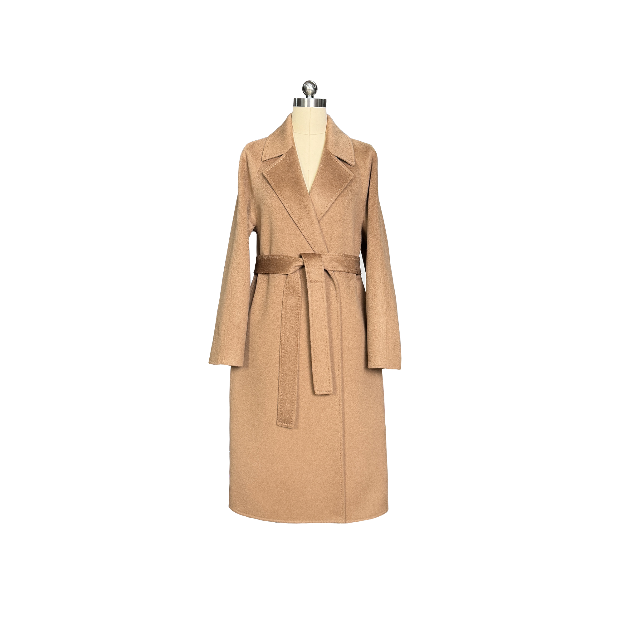 明星同款30%山羊绒商场品牌大衣气质显瘦设计师款女士外套25123