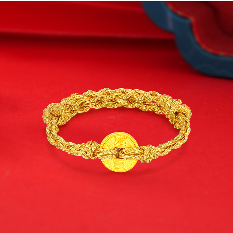 【小云专享】足金999投资金 钱币（编织款）BP 91125