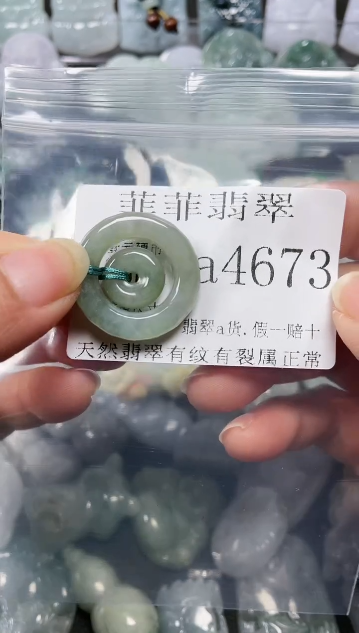 【闪购商品】翡翠颈饰未镶嵌闪购4673