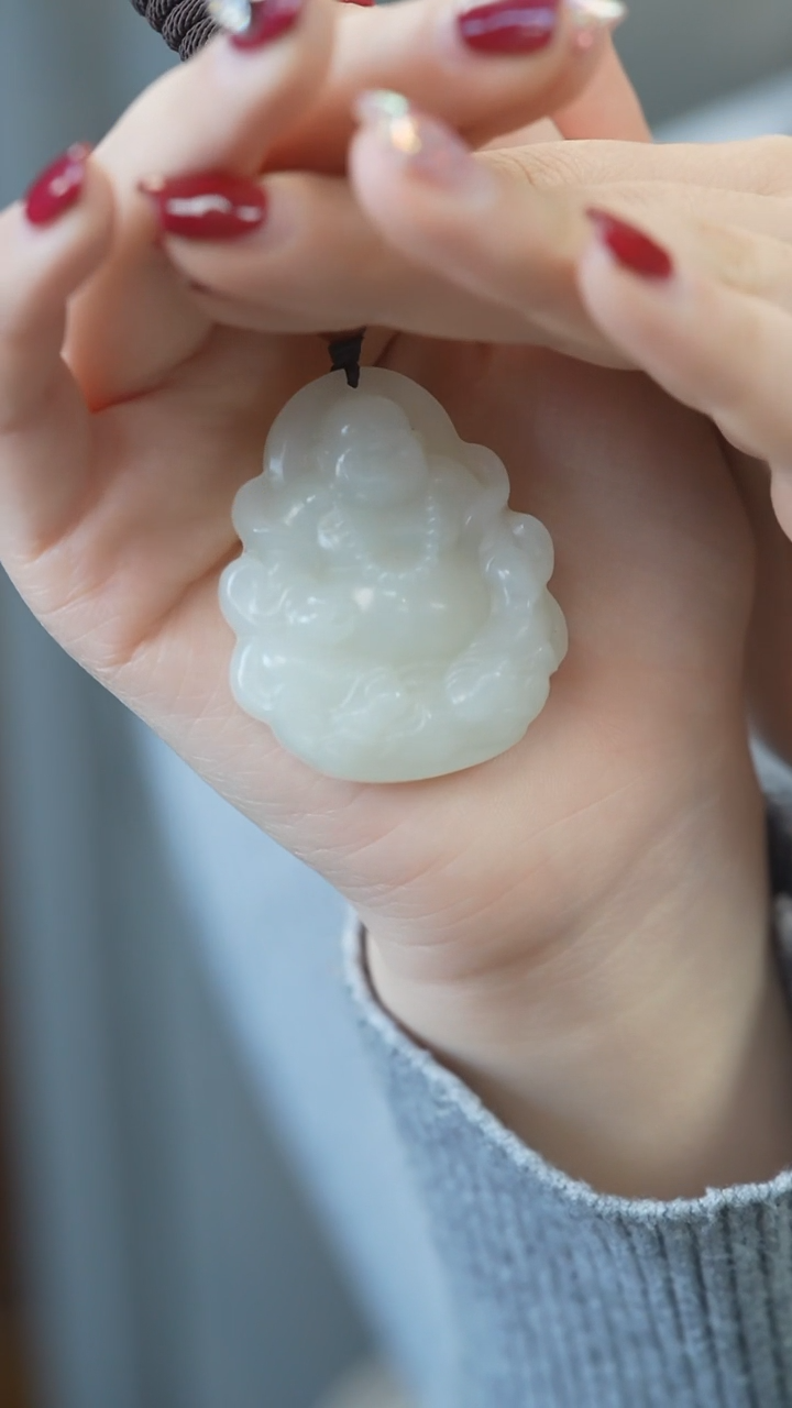 【闪购商品】和田玉吊坠未镶嵌佛公