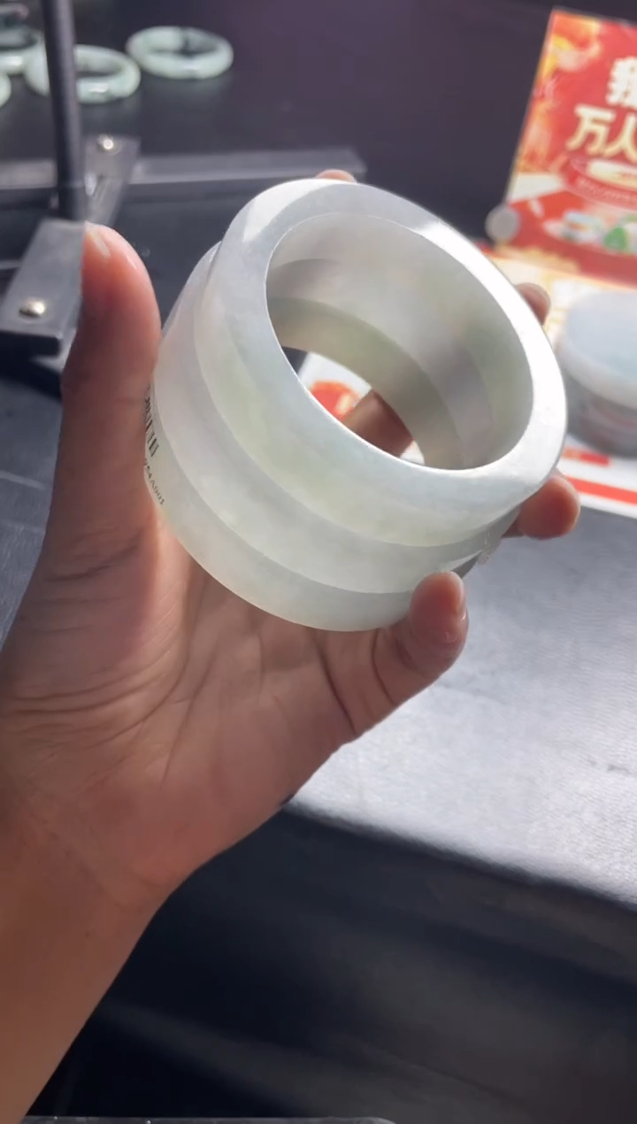 【闪购商品】定制翡翠手镯未镶嵌正圈AJCSZ-DZS20