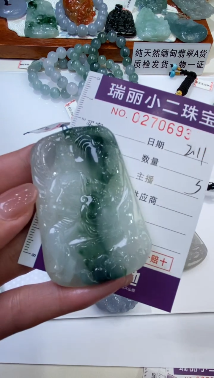 【闪购商品】翡翠颈饰未镶嵌270694    